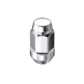 Picture of McGard Hex Lug Nut (Cone Seat Bulge Style) M14X1.5 / 22mm Hex / 1.945in. Length (4-Pack) - Chrome