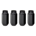 Picture of McGard Hex Lug Nut (Cone Seat) M14X1.5 / 13/16 Hex / 1.945in. Length (4-Pack) - Black