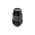 Picture of McGard Hex Lug Nut (Cone Seat Bulge Style) M14X1.5 / 22mm Hex / 1.635in. Length (4-Pack) - Black
