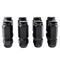 Picture of McGard Hex Lug Nut (Cone Seat / Duplex) 9/16-18 / 7/8 Hex / 2.5in. Length (8-Pack) - Black