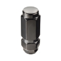 Picture of McGard Hex Lug Nut (Cone Seat / Duplex) 9/16-18 / 7/8 Hex / 2.5in. Length (8-Pack) - Black
