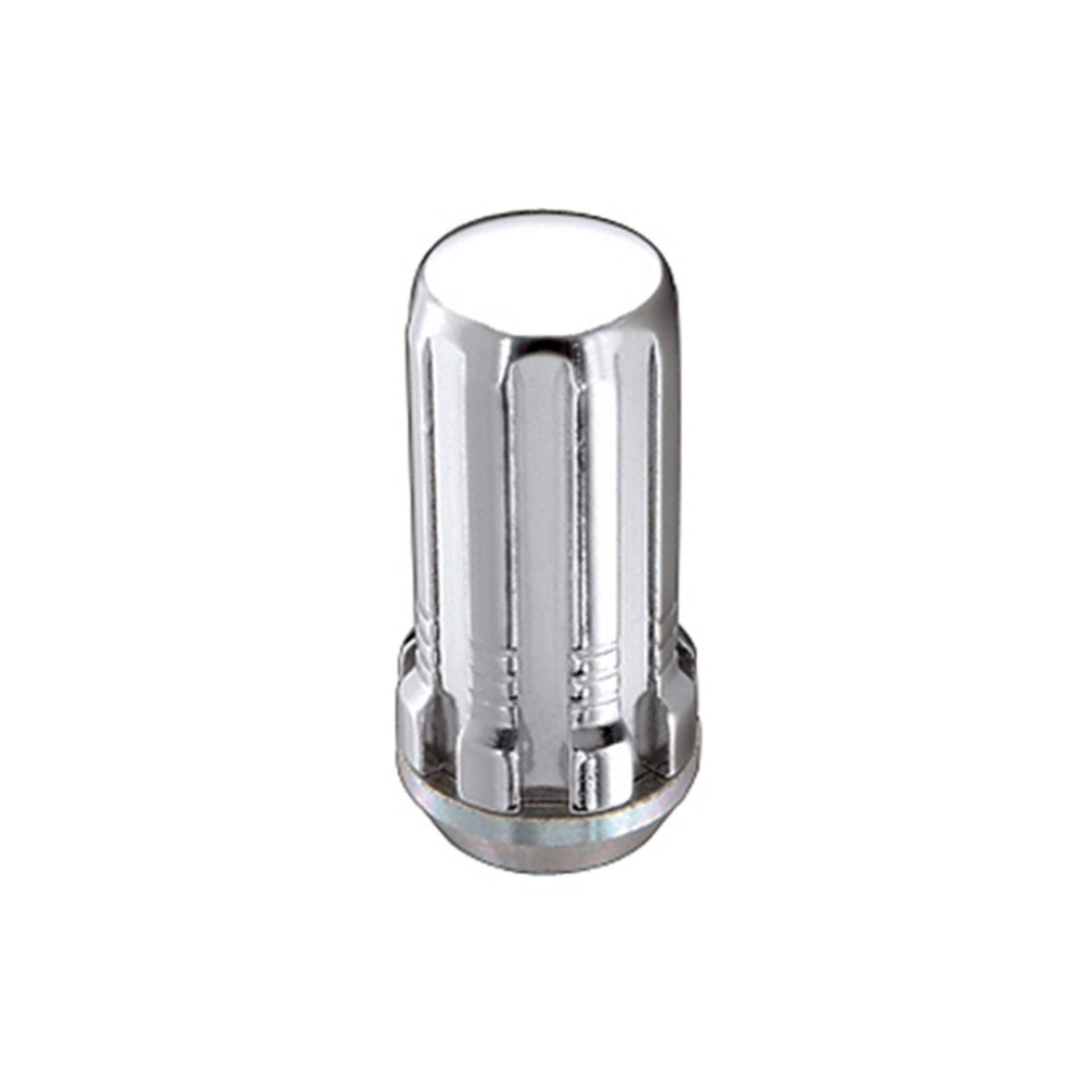 Picture of McGard SplineDrive Lug Nut (Cone Seat) M14X1.5 / 1.648in. Length (Box of 50) - Chrome (Req. Tool)