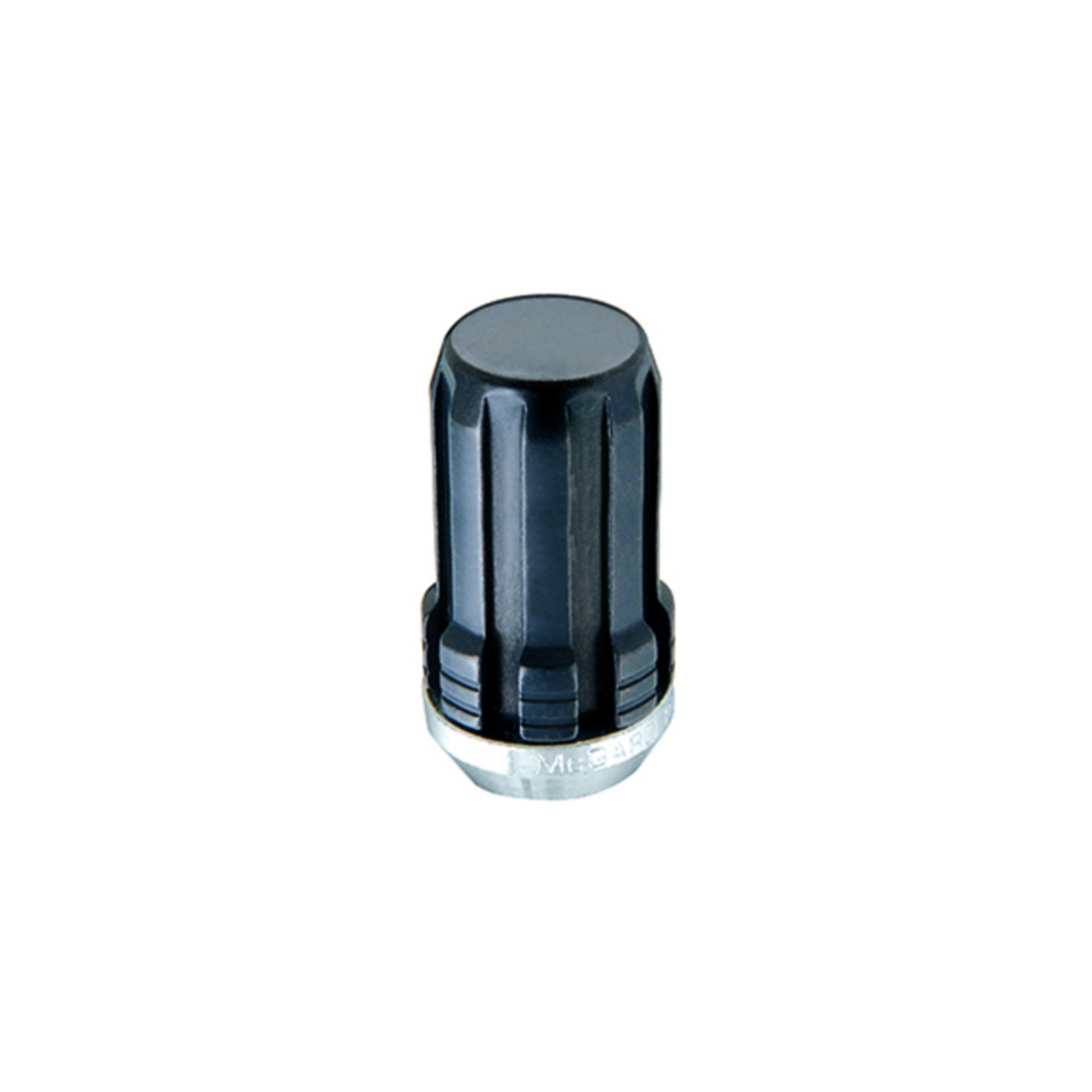 Picture of McGard SplineDrive Lug Nut (Cone Seat) M14X1.5 / 1.935in. Length (4-Pack) - Black (Req. Tool)