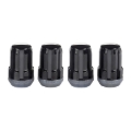 Picture of McGard SplineDrive Lug Nut (Cone Seat) M12X1.25 / 1.24in. Length (4-Pack) - Black (Req. Tool)