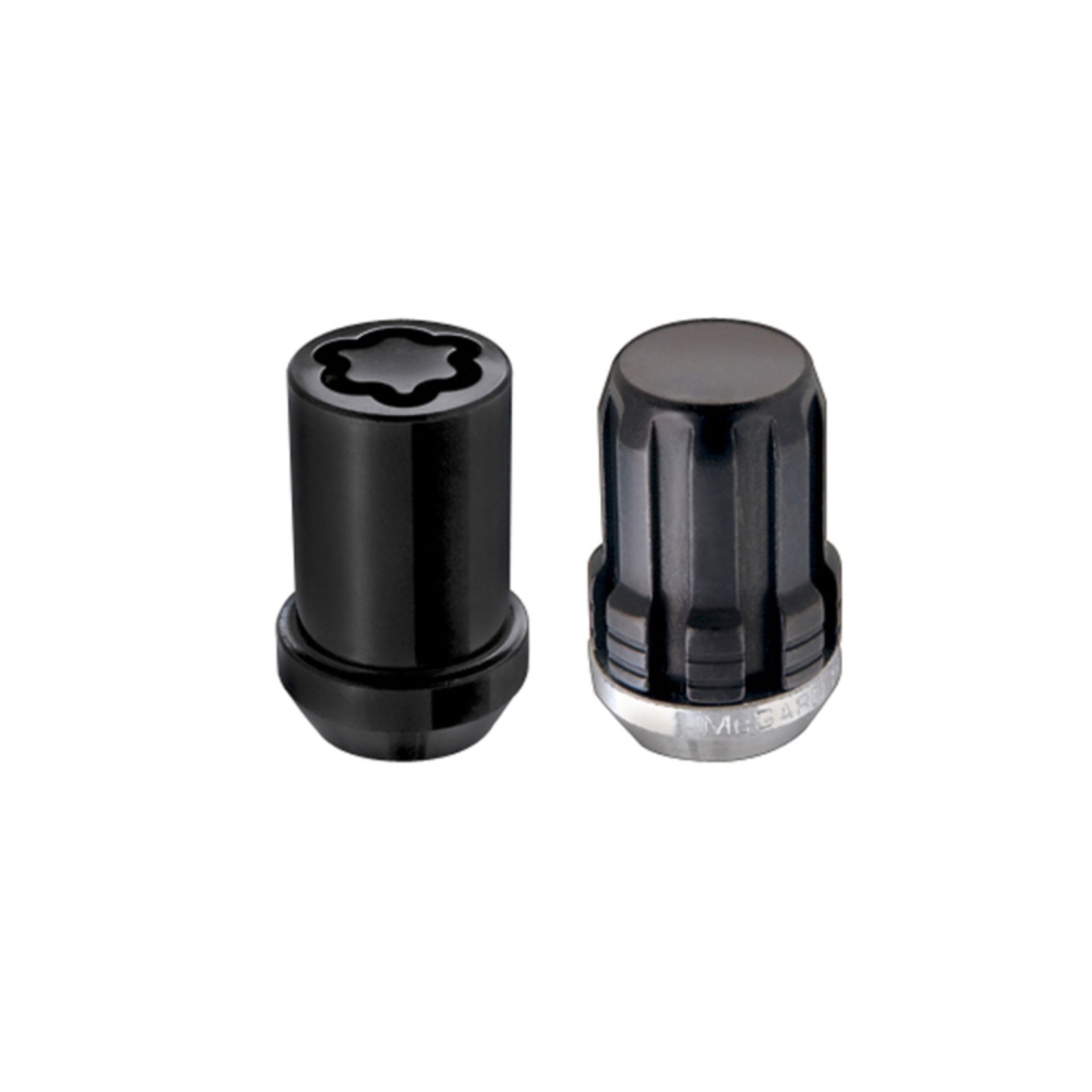 Picture of McGard SplineDrive Tuner 4 Lug Install Kit w/Locks & Tool (Cone) M12X1.25 / 13/16 Hex - Blk