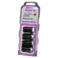 Picture of McGard SplineDrive Lug Nut (Cone Seat) M14X1.5 / 1.935in. Length (4-Pack) - Black (Req. Tool)