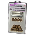 Picture of McGard SplineDrive Tuner 4 Lug Install Kit w/Locks & Tool (Cone) M12x1.5 / 13/16 Hex - Gold (CS)