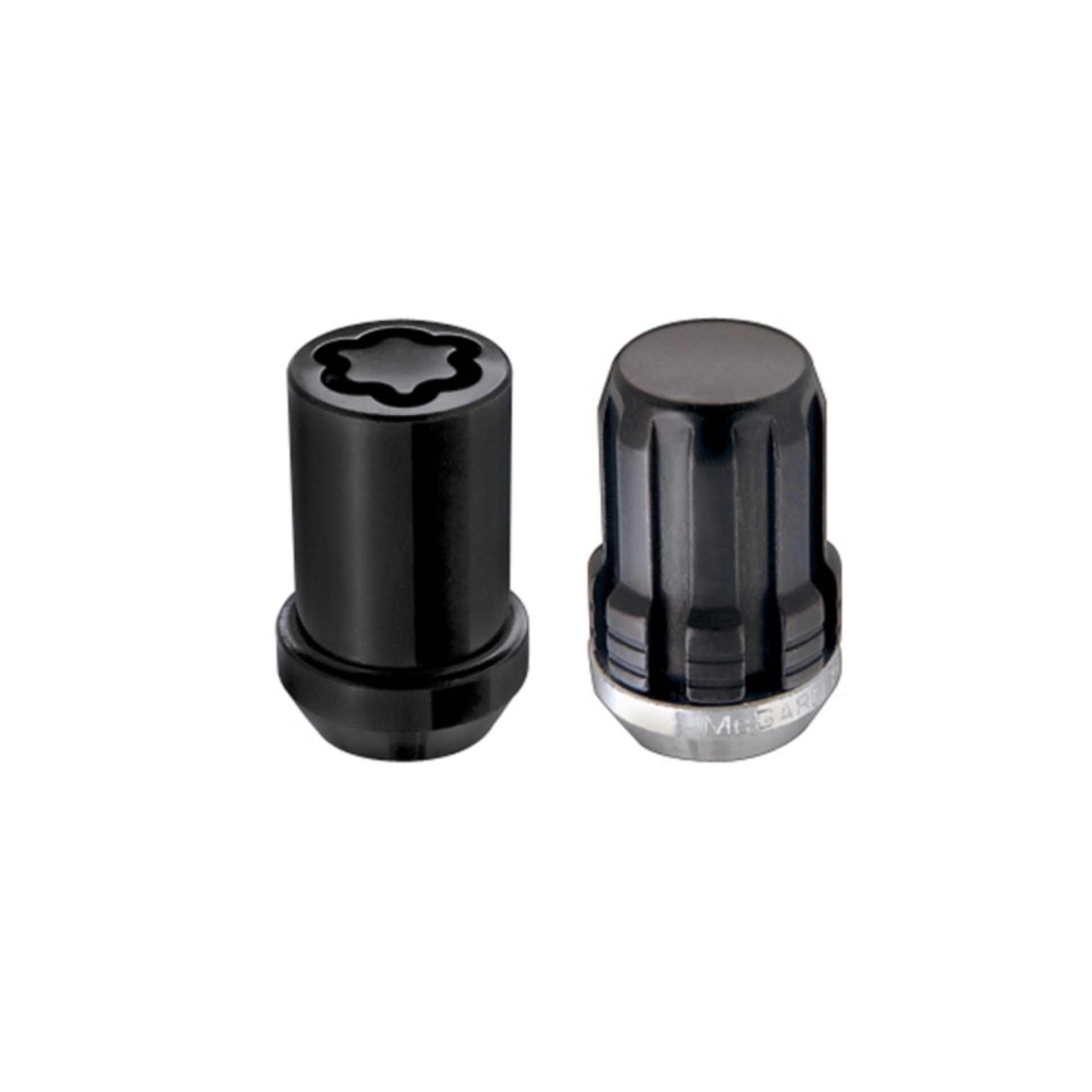 Picture of McGard SplineDrive Tuner 5 Lug Install Kit w/Locks & Tool (Cone) M12X1.25 / 13/16 Hex - Black