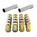 Picture of McGard SplineDrive Tuner 5 Lug Install Kit w/Locks & Tool (Cone) M12x1.25 / 13/16 Hex - Gold (CS)