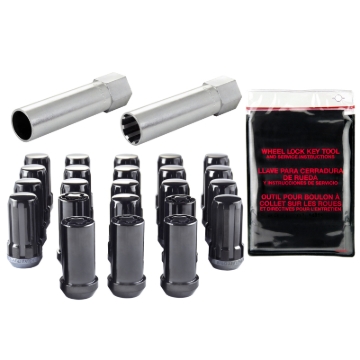 Picture of McGard SplineDrive Tuner Jeep 23pc. Kit (Cone) 1/2-20 / 13/16 Hex (18 Lug Nuts / 5 Locks) - Blk