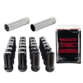 Picture of M14 x 1.5 Black Tuner Style Cone Seat 6-Lug Wheel Installation Kit-1.935 OAL