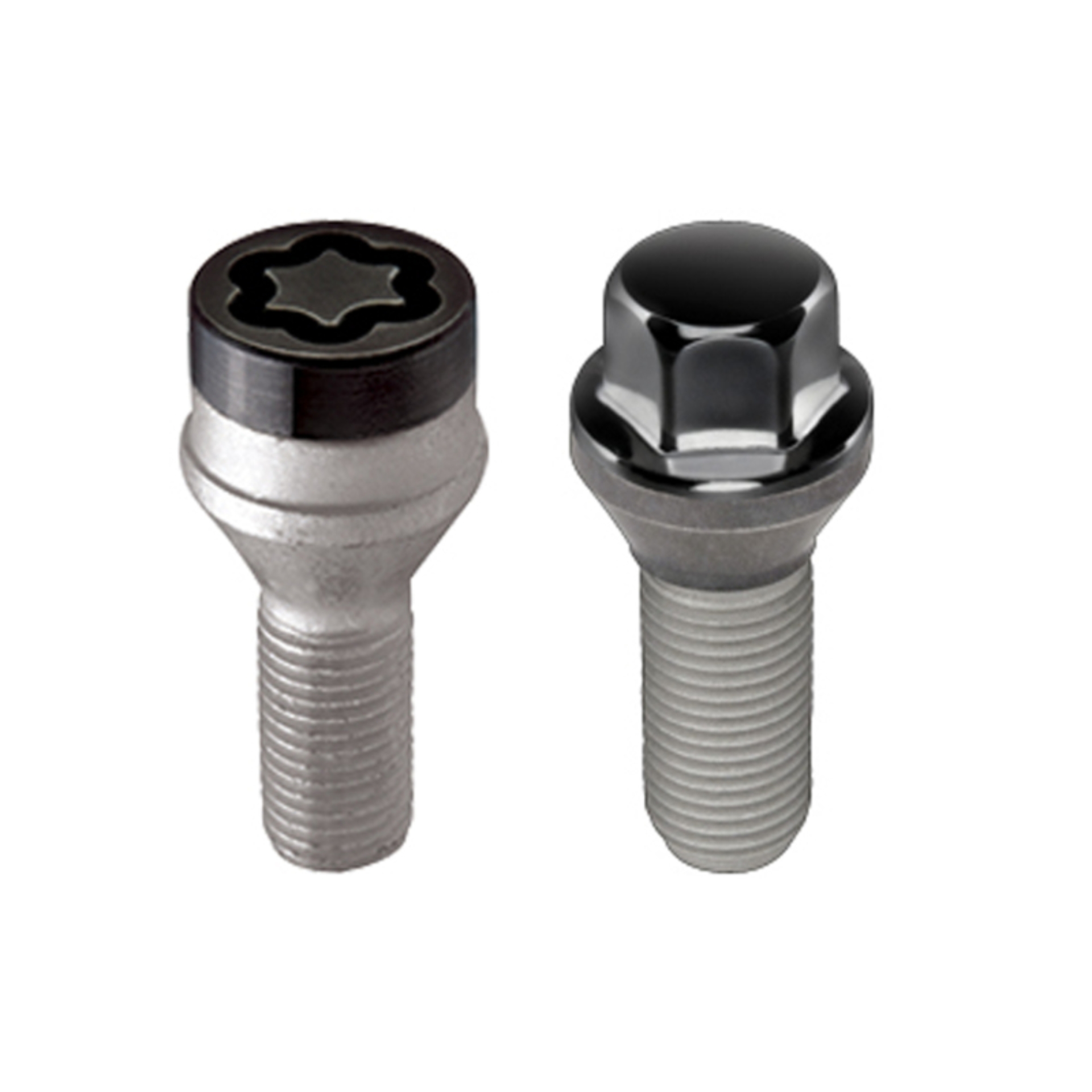 Picture of M12x1.5 Black Lug Bolt Wheel Installation Kit, 54.1mm OAL