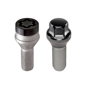 Picture of M12x1.5 Black Lug Bolt Wheel Installation Kit, 54.1mm OAL