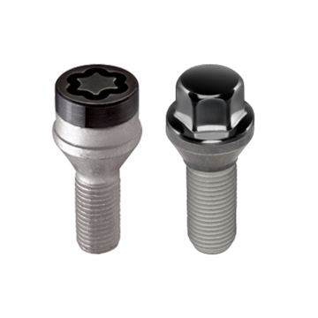 Picture of M14x1.5 Black Lug Bolt Wheel Installation Kit, 57.5mm OAL