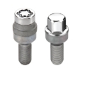 Picture of McGard 5 Lug Hex Install Kit w/Locks (Radius Seat Bolt) M14X1.5 / 17mm Hex / 28.1mm Shank L - Chrome