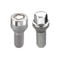 Picture of McGard 4 Lug Hex Install Kit w/Locks (Cone Seat Bolt) M12X1.25 / 17mm Hex / 22.0mm Shank L. - Chrome