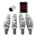 Picture of McGard 5 Lug Hex Install Kit w/Locks (Radius Seat Bolt) M14X1.5 / 17mm Hex / 28.1mm Shank L - Chrome