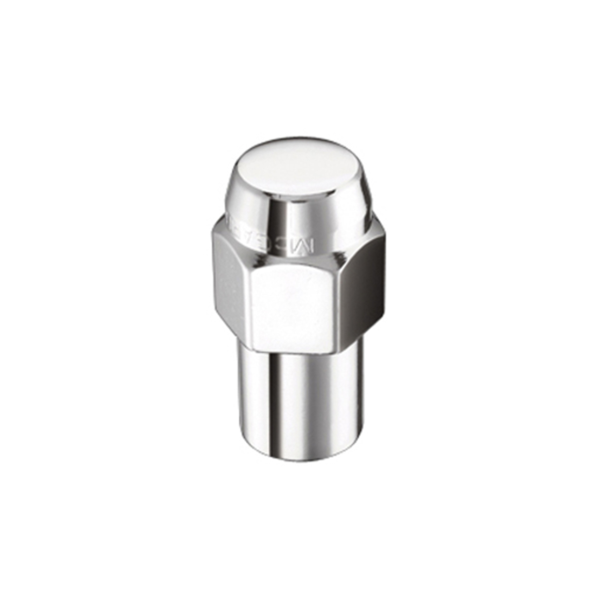 Picture of McGard Hex Lug Nut (Reg. Shank - .746in.) M12X1.5 / 13/16 Hex / 1.65in. Length (Box of 100) - Chrome