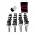 Picture of McGard 5 Lug Hex Install Kit w/Locks (Cone Seat Bolt) M12X1.25 / 17mm Hex / 25.6mm Shank L. - Black