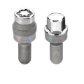 Picture of McGard 5 Lug Hex Install Kit w/Locks (Radius Seat Bolt) M14X1.5 / 17mm Hex / 28.1mm Shank L - Chrome