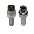 Picture of McGard 5 Lug Hex Install Kit w/Locks (Radius Seat Bolt) M14X1.5 / 17mm Hex / 28.1mm Shank L. - Black