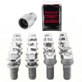 Picture of McGard 5 Lug Hex Install Kit w/Locks (Radius Seat Bolt) M14X1.5 / 17mm Hex / 27.5mm Shank L - Chrome