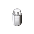 Picture of McGard Hex Lug Nut (Cone Seat) M12X1.25 / 13/16 Hex / 1.28in. Length (Box of 100) - Chrome