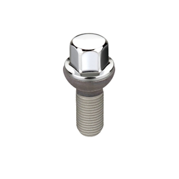Picture of McGard Hex Lug Bolt (Radius Seat) M14X1.5 / 17mm Hex / 26.3mm Shank Length (Box of 50) - Chrome