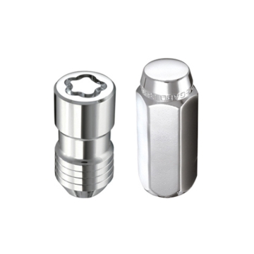 Picture of McGard 5 Lug Hex Install Kit w/Locks (Cone Seat Nut) M14X1.5 / 13/16 Hex / 1.945in. Length - Chrome