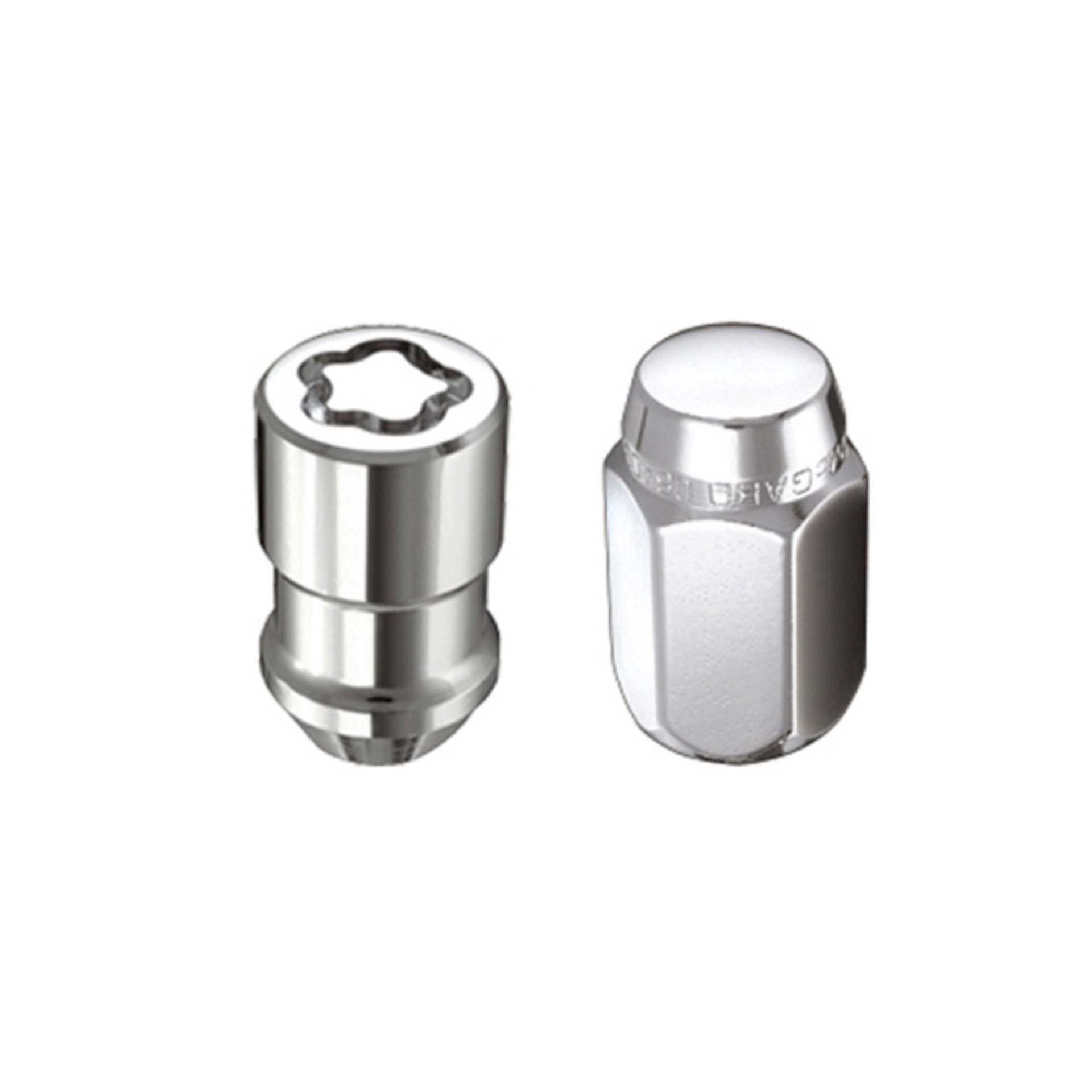 Picture of M12 x 1.5 Chrome Cone Seat Exposed Style Wheel Installation Box Kit-13/16 Hex