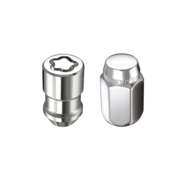 Picture of M12 x 1.5 Chrome Cone Seat Exposed Style Wheel Installation Box Kit-13/16 Hex
