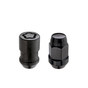 Picture of McGard Jeep Wrangler Install Kit (Cone Seat Bulge) 1/2-20 / 3/4 Hex / (18 Lug Nuts / 5 Locks) - Blk