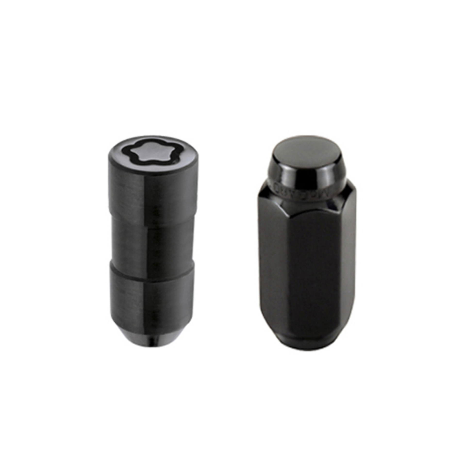 Picture of M14 x 2.0 Black 6-Lug Cone Seat Exposed Style Wheel Installation Kit