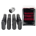 Picture of M14 x 2.0 Black 6-Lug Cone Seat Exposed Style Wheel Installation Kit