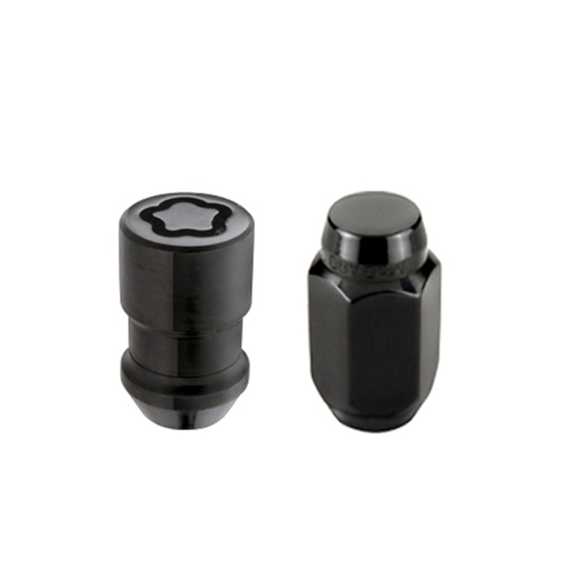 Picture of McGard 6 Lug Hex Install Kit w/Locks (Cone Seat Nut) 1/2-20 / 13/16 Hex / 1.5in. Length - Black