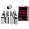 Picture of M14 x 1.5 Chrome 6-Lug Cone Seat Exposed Style Wheel Installation Kit- 22mm Hex