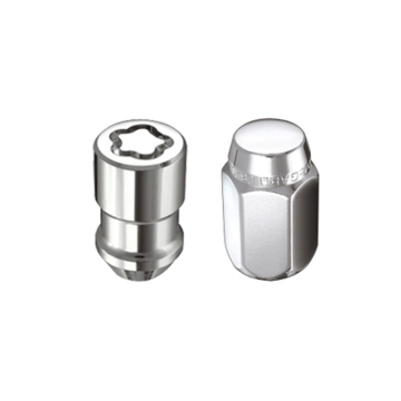 Picture of McGard 6 Lug Hex Install Kit w/Locks (Cone Seat Nut) M12X1.25 / 13/16 Hex / 1.28in. L - Chrome
