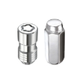 Picture of M14 x 2.0 Chrome 8-Lug Cone Seat Exposed Style Wheel Installation Kit