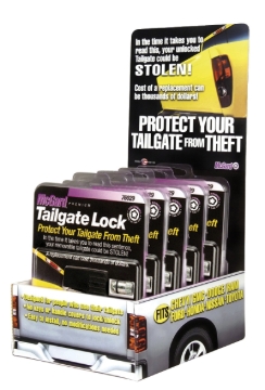 Picture of McGard Tailgate Lock Counter Display - Includes (5) Sets of PN 76029 / (1) Display