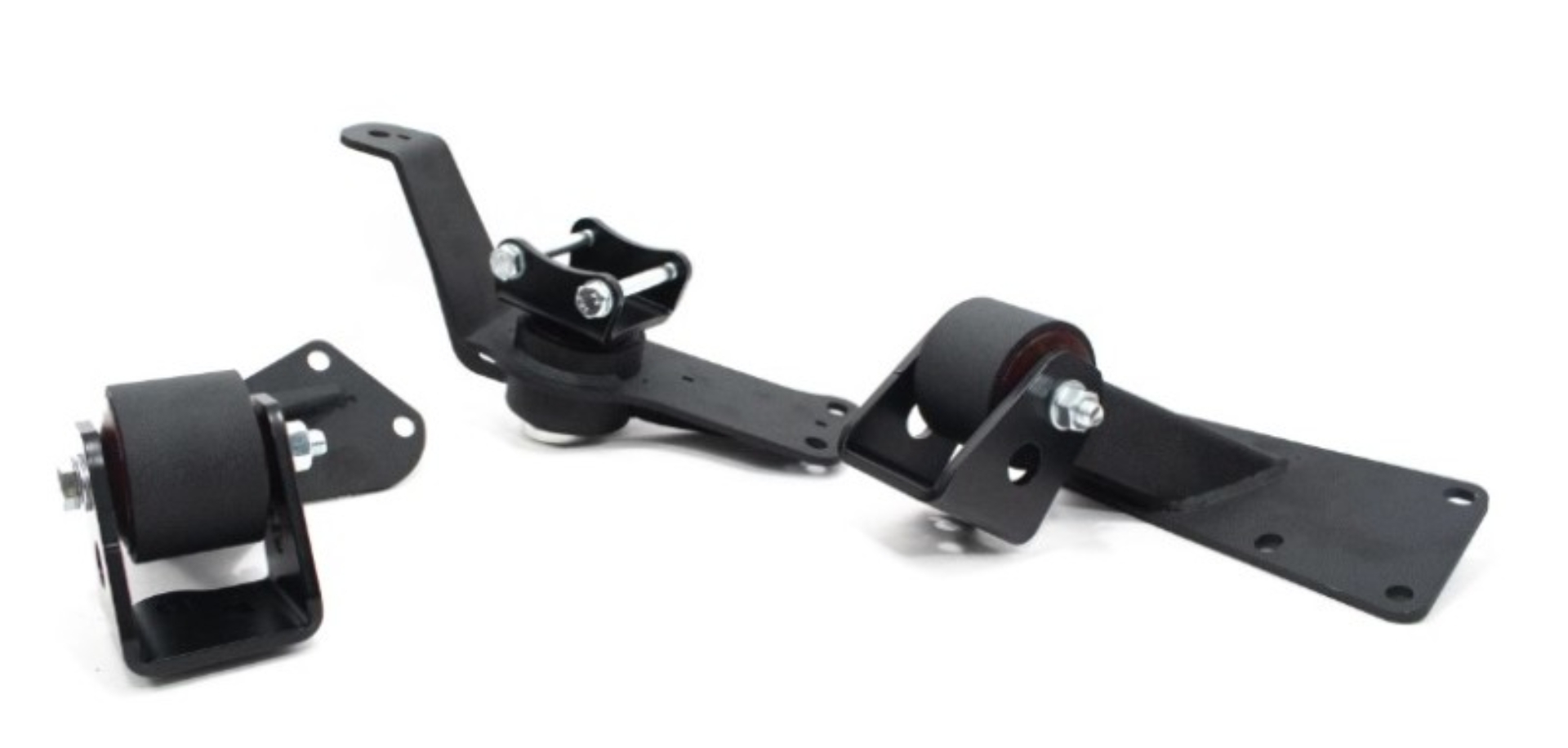 Picture of Innovative 00-09 S2000 Conversion Mount Kit (J-Series/Manual) Black Steel Mounts 75A Bushings
