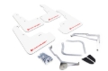 Picture of Rally Armor 15-21 Subaru WRX/STI White UR Mud Flap w/Red Logo