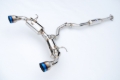 Picture of Invidia 12+ Subaru BRZ / Toyota 86 N2 60mm Single Layer Titanium Burnt Tips Cat-Back Exhaust