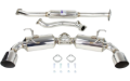 Picture of Invidia 12+ Subaru BRZ / Toyota 86 N2 60mm Single Layer Stainless Steel Tips Cat-Back Exhaust