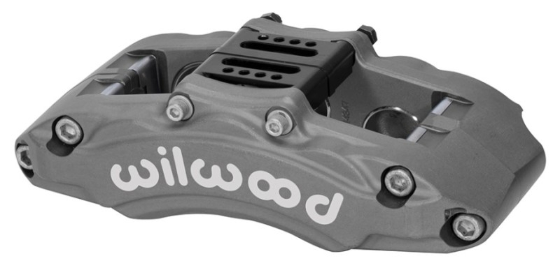 Picture of Wilwood Caliper - AT6 Lug Mount Anodized 1.75in/1.38in/1.38in Piston .75in Rotor - Right Side