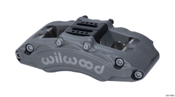 Picture of Wilwood Caliper - AT6 Lug Mount Anodized 1.75in/1.38in/1.38in Piston .75in Rotor - Left Side