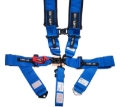 Picture of NRG SFI 16.1 5PT 3in. Padded Seat Belt Harness / Latch Link - Blue