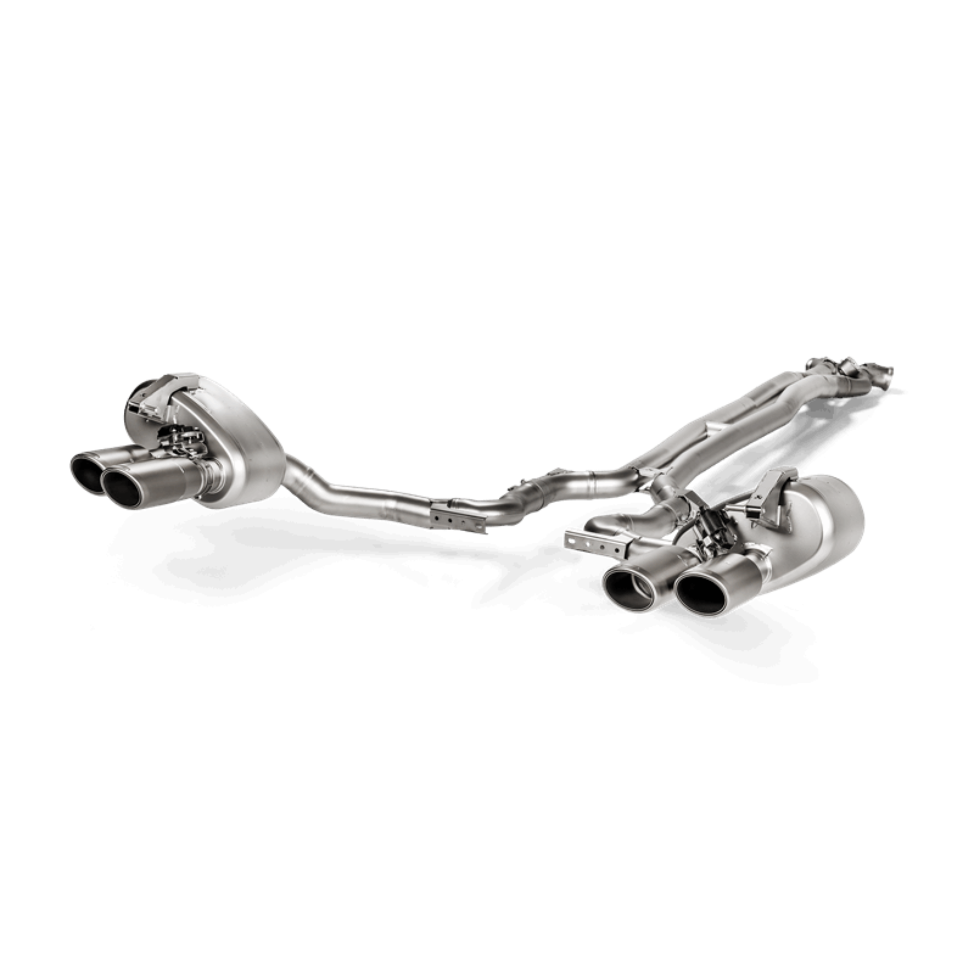 Picture of Akrapovic 17-18 Porsche Panamera Turbo Evolution Line Cat Back (Titanium) (Tips Not Incl.)