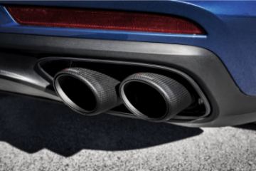 Picture of Akrapovic 17-18 Porsche Panamera Turbo Tail Pipe Set (Carbon)