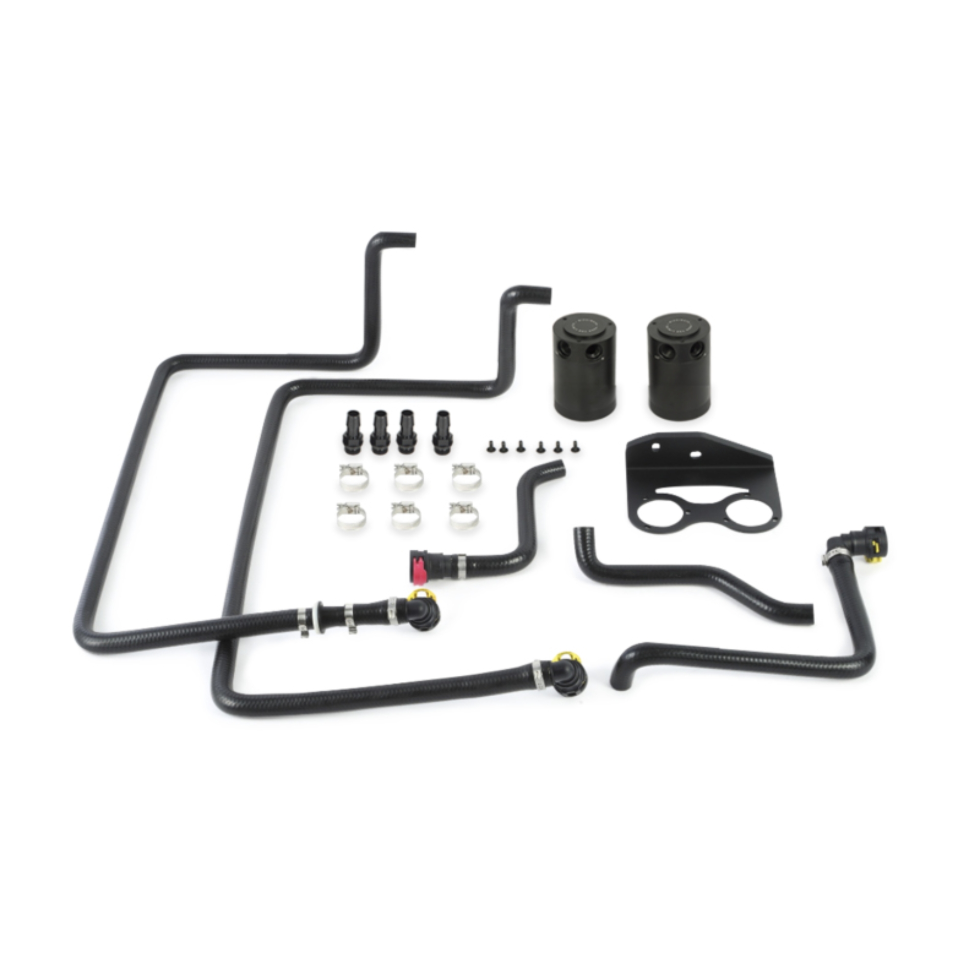 Picture of Mishimoto MM Baffled Oil Catch-Kit Oil Catch Cans - MMBCC-F35T-15SBE