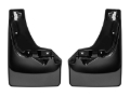 Picture of WeatherTech 2019+ Chevrolet Silverado 1500 Crew Cab No Drill MudFlaps - Black